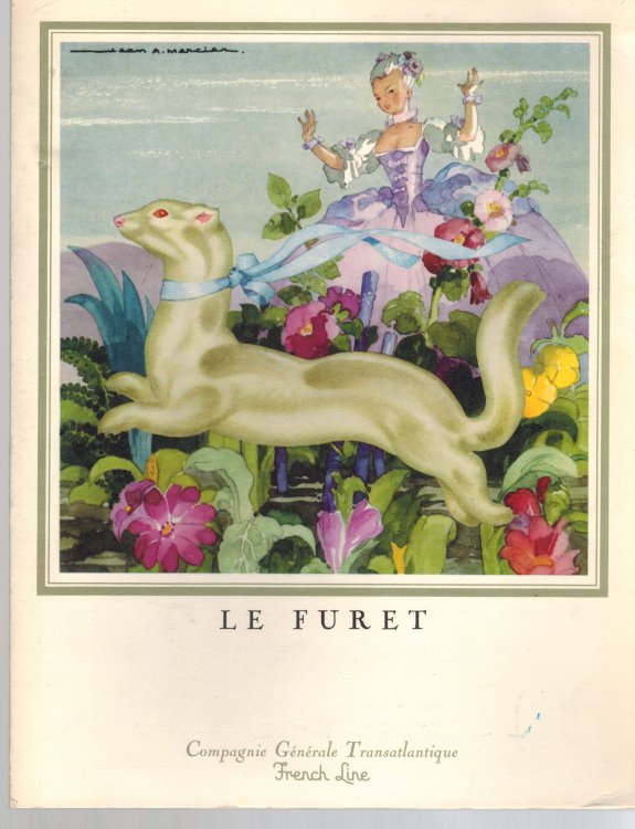 Image for Le Furet - MENU du PAQUEBOT Le Furet - MENU du PAQUEBOT