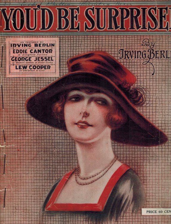 Image for You'd Be Surprised - Vintage Sheet Music You'd Be Surprised - Vintage Sheet Music