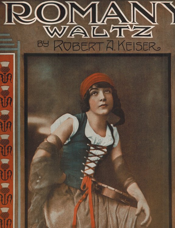 Image for Romany Waltz - Vintage Sheet Music Romany Waltz - Vintage Sheet Music