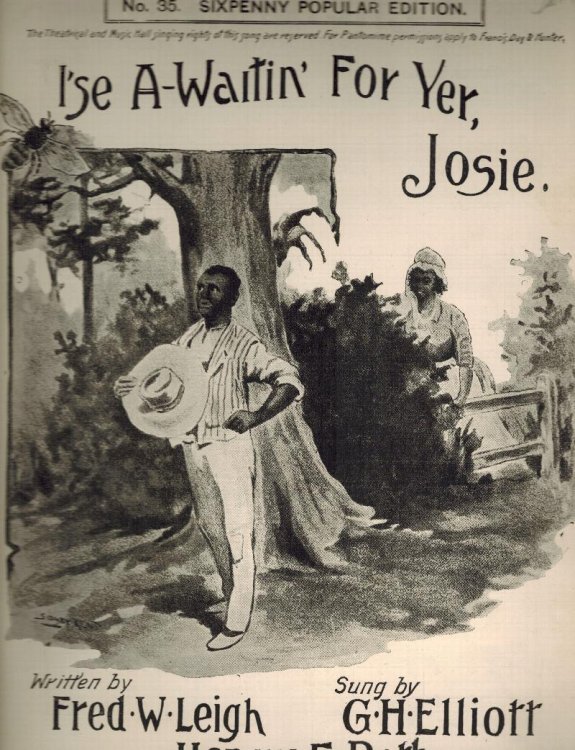 Image for I'se A-Waitin' For Yer, Josie - Vintage Sheet Music - as Sung By G.H. Elliott I'se A-Waitin' For Yer, Josie - Vintage Sheet Music - as Sung By G.H. Elliott