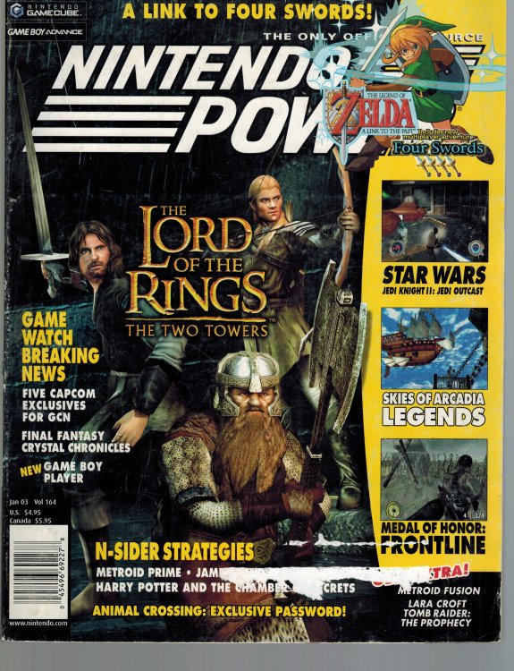 Image for The Only Official Source Nintendo Power - Volume 164 - January 2003 The Only Official Source Nintendo Power - Volume 164 - January 2003