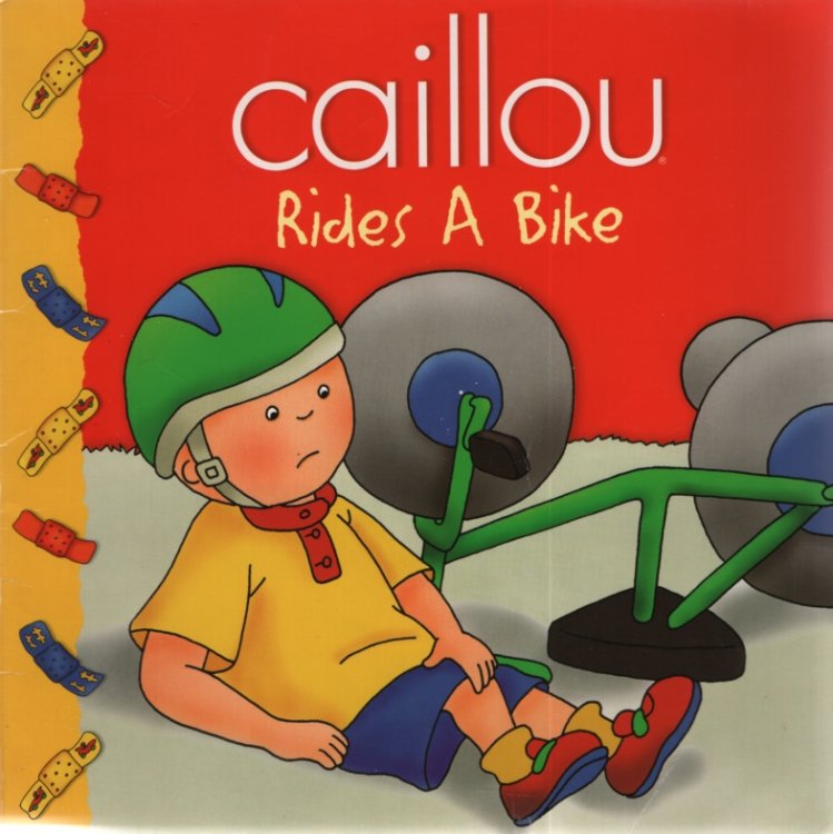 CAILLOU RIDES A BIKE
