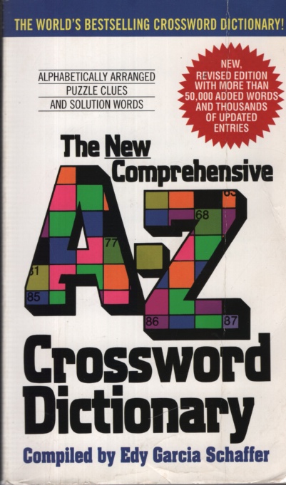 THE NEW COMPREHENSIVE A-Z CROSSWORD DICTIONARY