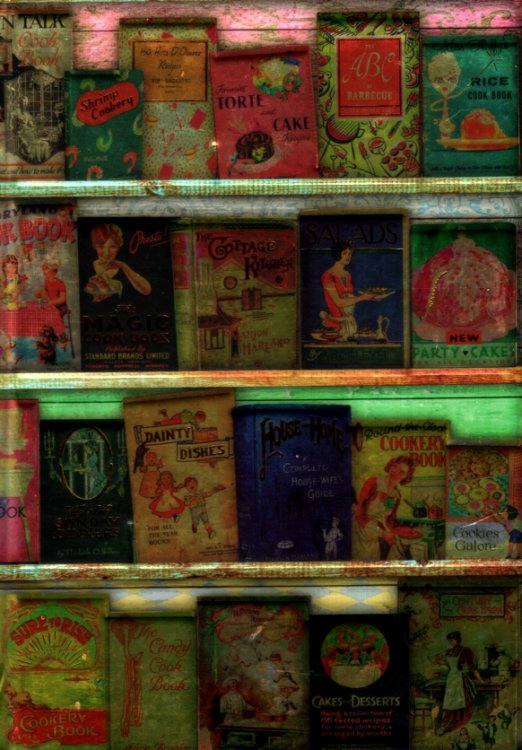 VINTAGE COOK BOOK LIBRARY JOURNAL