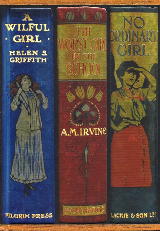BOOK SPINES GREAT GIRLS JOURNAL