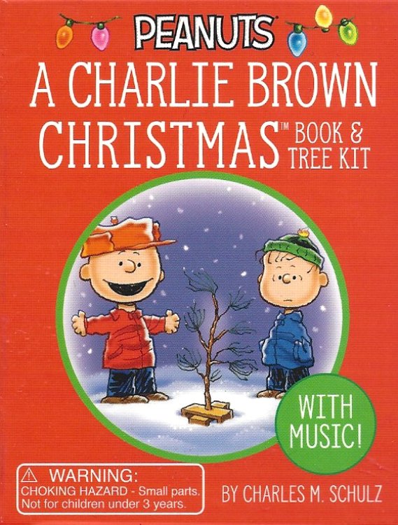 A CHARLIE BROWN CHRISTMAS BOOK AND TREE KIT