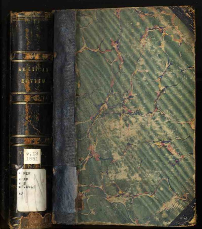 Image for AMERICAN WHIG REVIEW: JAN TO JUNE 1851 AMERICAN WHIG REVIEW: JAN TO JUNE 1851