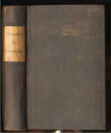Image for MMOIRES DU CHEVALIER DE GRAMMONT, (TWO VOLUMES IN ONE) MMOIRES DU CHEVALIER DE GRAMMONT, (TWO VOLUMES IN ONE)