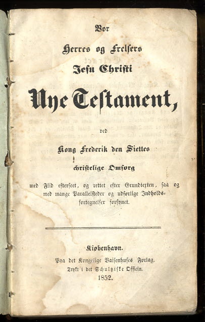 Image for NYE TESTAMENT NYE TESTAMENT