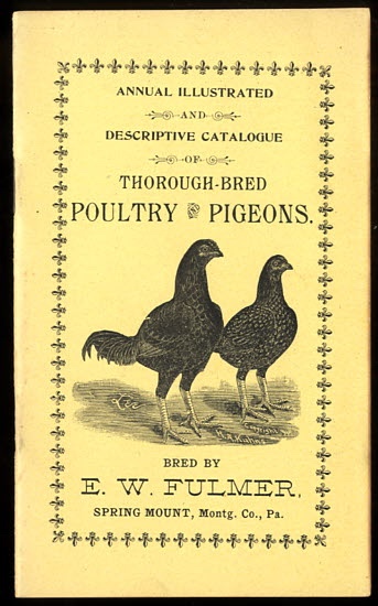 Image for ANNUAL ILLUSTRATED AND DESCRIPTIVE CATALOGUE OF THOROUGH-BRED POULTRY AND PIGEONS ANNUAL ILLUSTRATED AND DESCRIPTIVE CATALOGUE OF THOROUGH-BRED POULTRY AND PIGEONS