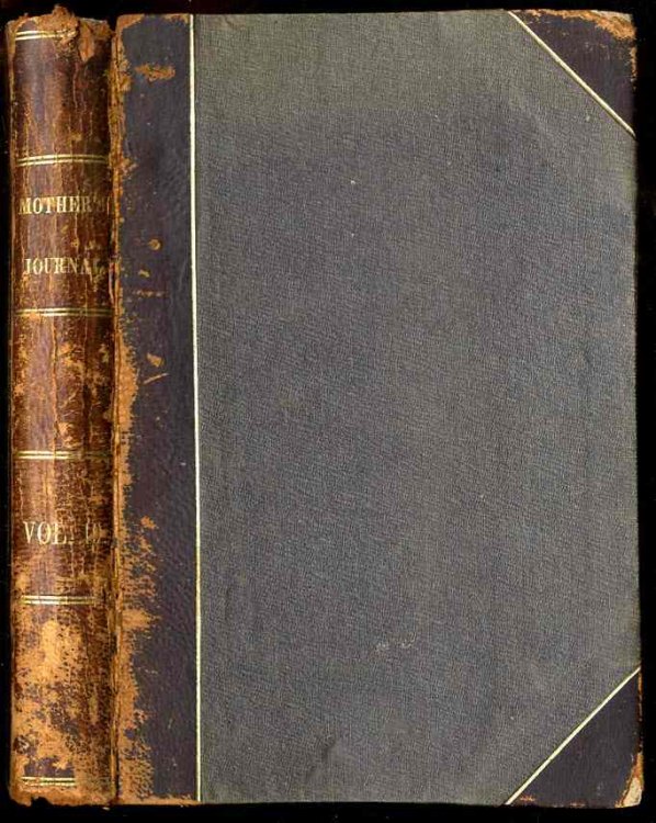 Image for MOTHER'S JOURNAL AND FAMILY VISITANT VOL XXIX MOTHER'S JOURNAL AND FAMILY VISITANT VOL XXIX