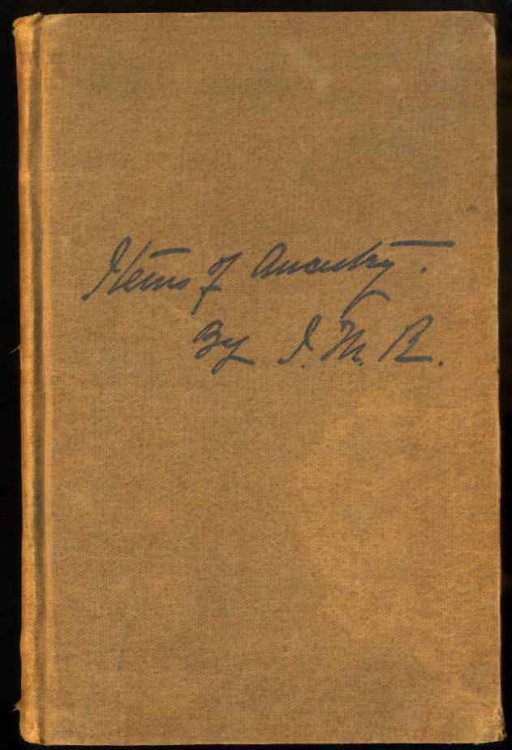 Image for ITEMS OF ANCESTRY BY A DESCENDANT ITEMS OF ANCESTRY BY A DESCENDANT