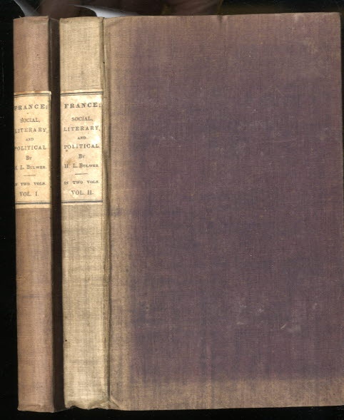 Image for FRANCE, SOCIAL, LITERARY, POLITICAL (COMPLETE IN TWO VOLUMES) FRANCE, SOCIAL, LITERARY, POLITICAL (COMPLETE IN TWO VOLUMES)