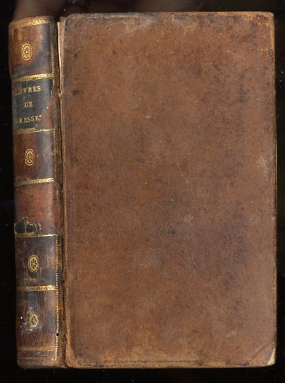 Image for OEUVRES DE GRESSET OEUVRES DE GRESSET