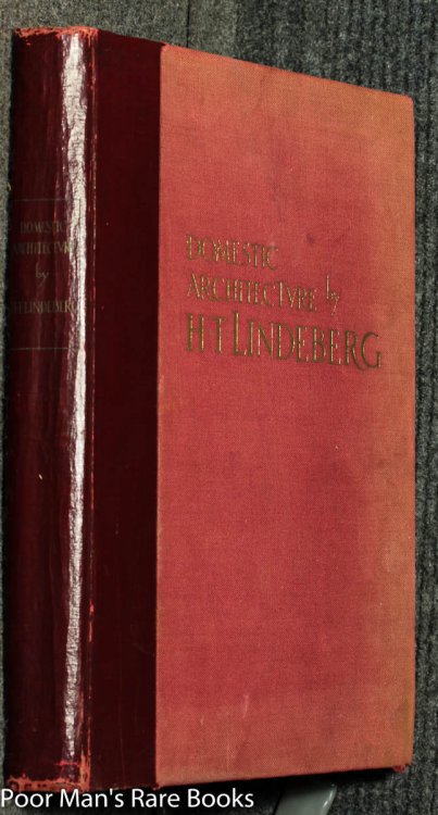 Domestic Architecture Of H. T. Lindeberg [LBC]