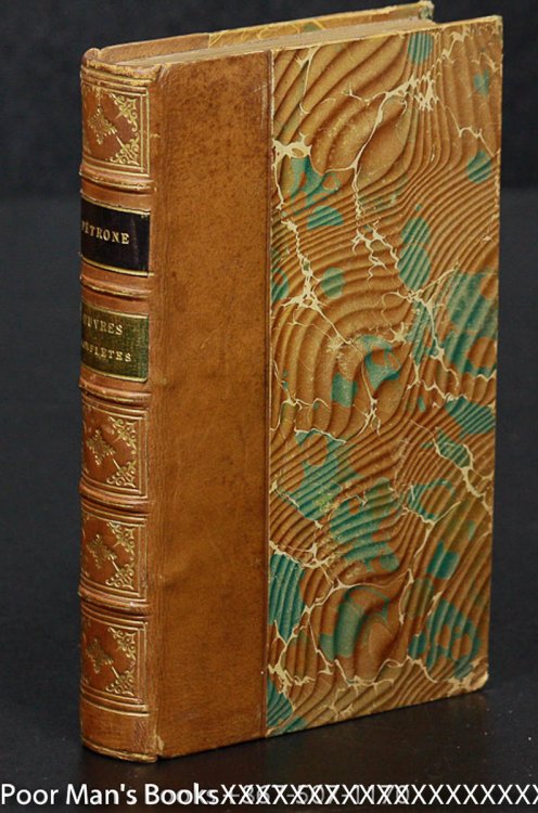 Image for OEUVRES COMPLETES DE PETRONE AVEC LA TRADUCTION FRANCAISE DE LA COLLECTION PANCKOUCKE OEUVRES COMPLETES DE PETRONE AVEC LA TRADUCTION FRANCAISE DE LA COLLECTION PANCKOUCKE