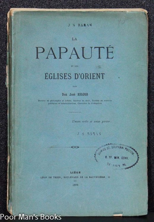 Image for LA PAPAUTE ET LES EGLISES D'ORIENT LA PAPAUTE ET LES EGLISES D'ORIENT