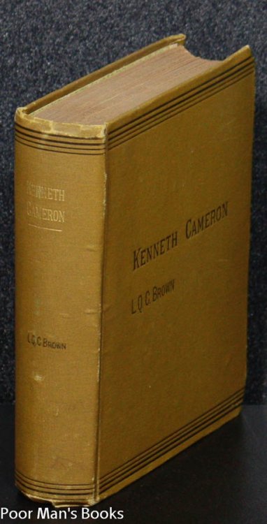 Image for KENNETH CAMERON. KENNETH CAMERON.