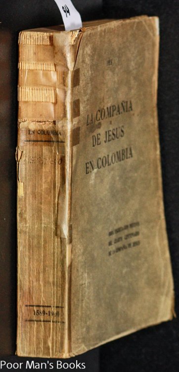 Image for LA COMPANIA DE JESUS EN COLOMBIA LA COMPANIA DE JESUS EN COLOMBIA