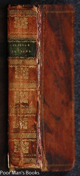 Image for THE LETTERS OF JUNIUS THE LETTERS OF JUNIUS