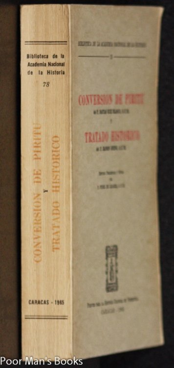Image for CONVERSION DE PIRITU Y TRATADO HISTORICO CONVERSION DE PIRITU Y TRATADO HISTORICO