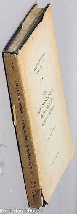 Image for THE PHENOMENOLOGICAL PHILOSOPHY OF MERLEAU-PONTY THE PHENOMENOLOGICAL PHILOSOPHY OF MERLEAU-PONTY
