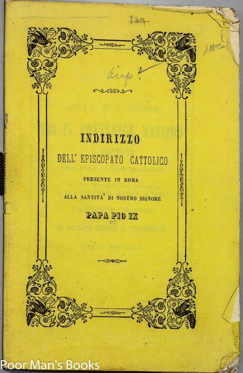 Image for CATTOLICO PRESENTE IN ROMA ALL SANTITA DI NOSTRO SIGNORE CATTOLICO PRESENTE IN ROMA ALL SANTITA DI NOSTRO SIGNORE