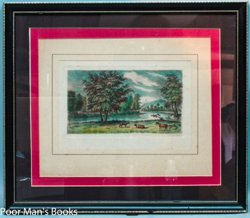 Image for FRAMED HAND-COLORED ENGRAVING OF THE SCHUYLKILL VALLEY BY AUGUSTUS KOLLNER, FRAMED HAND-COLORED ENGRAVING OF THE SCHUYLKILL VALLEY BY AUGUSTUS KOLLNER,