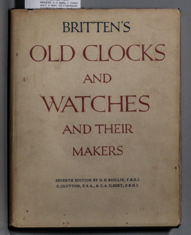 Image for OLD CLOCKS AND WATCHES AND THEIR MAKERS. OLD CLOCKS AND WATCHES AND THEIR MAKERS.