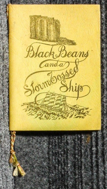 BLACK BEANS AND A STORM-TOSSED SHIP