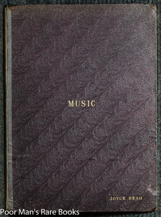 VOLUME OF SHEET MUSIC FROM THE 1800'S 36054