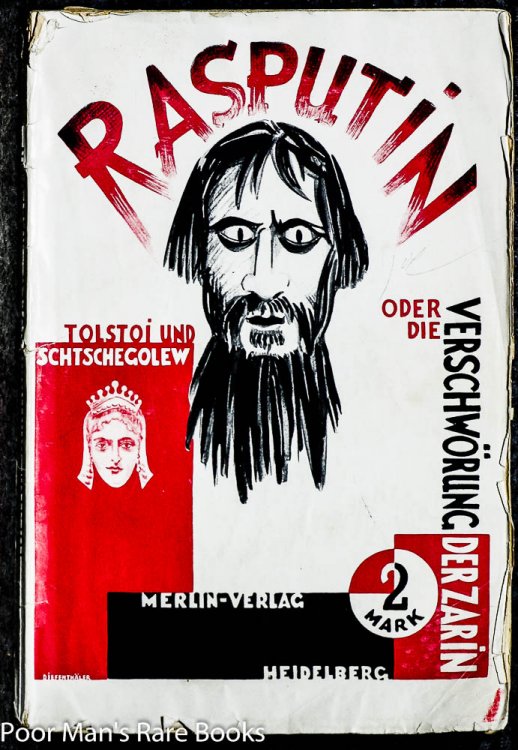 Image for RASPUTIN ODER DIE VERSCHWRUNG DER ZARIN. EIN STCK WELTGESCHICHTE IN FNF AUFZGEN UND EINEM VORSPIEL. RASPUTIN ODER DIE VERSCHWRUNG DER ZARIN. EIN STCK WELTGESCHICHTE IN FNF AUFZGEN UND EINEM VORSPIEL.