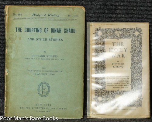 Image for THE COURTING OF DINAH SHADD AND OTHER STORIES : THE HOLY WAR. THE COURTING OF DINAH SHADD AND OTHER STORIES : THE HOLY WAR.