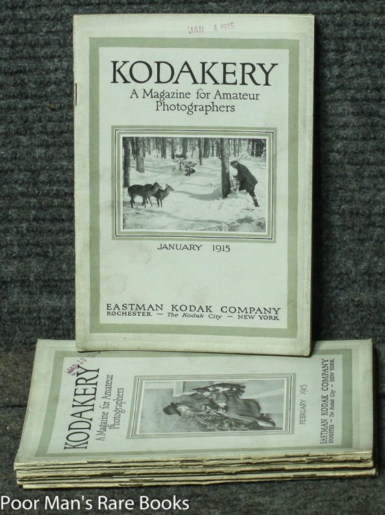 Image for KODAKERY: A MAGAZINE FOR AMATEUR PICTURE MAKERS 8 ISSUES FOR 1915 KODAKERY: A MAGAZINE FOR AMATEUR PICTURE MAKERS 8 ISSUES FOR 1915