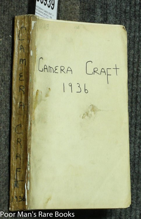 Image for CAMERA CRAFT. A PHOTOGRAPHIC MONTHLY. 1936 CAMERA CRAFT. A PHOTOGRAPHIC MONTHLY. 1936