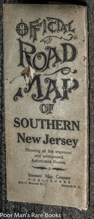 Image for Official Road Map Of Southern New Jersey : Showing All The Improved And Unimproved Automobile Routes Official Road Map Of Southern New Jersey : Showing All The Improved And Unimproved Automobile Routes