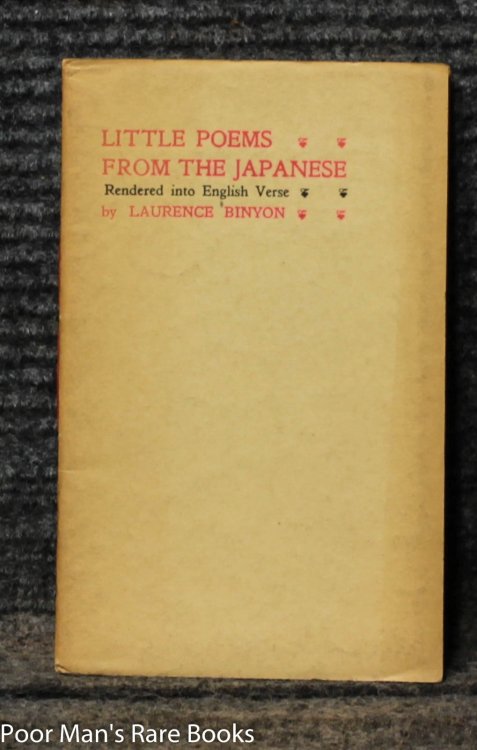 Image for Little Poems From The Japanese Little Poems From The Japanese