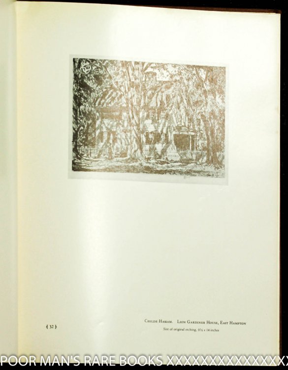 Contemporary American Etching Flint, Ralph B'e Illustrated 1930 Etching Art