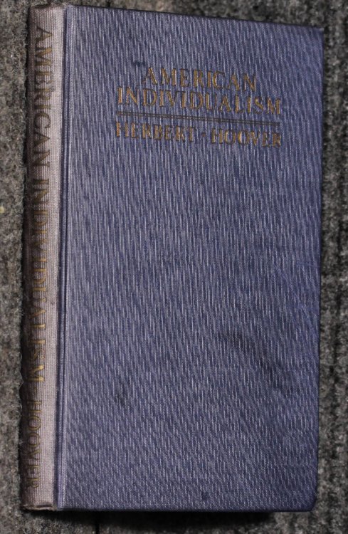 American Individualism; A Timely Message To The American People [signed]