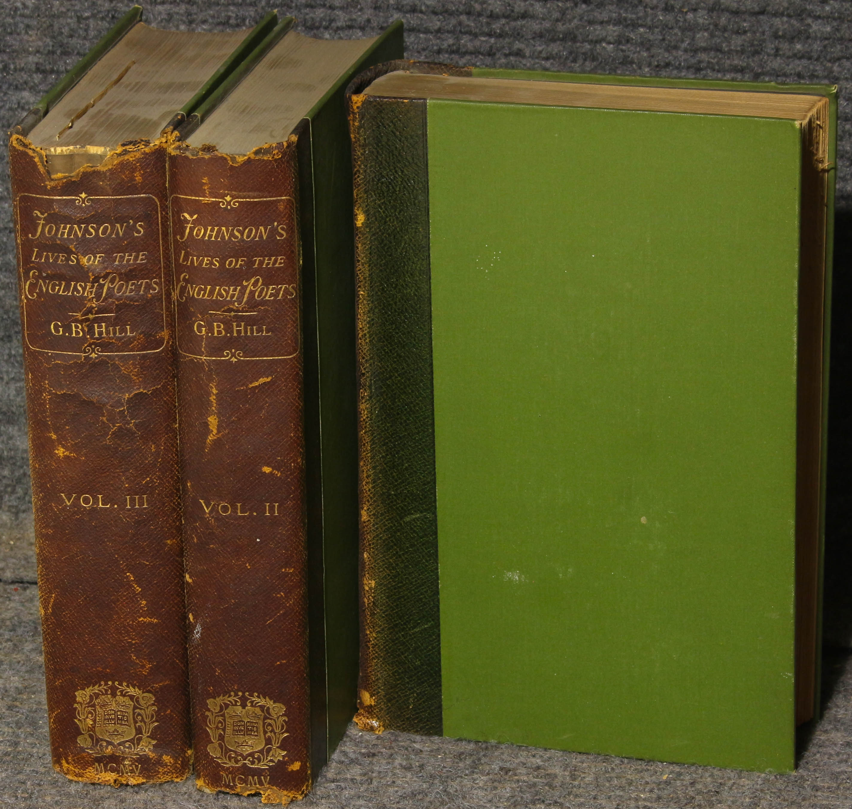 Image for Lives Of The English Poets 3 Vols Ct Biographies Lives Of The English Poets 3 Vols Ct Biographies