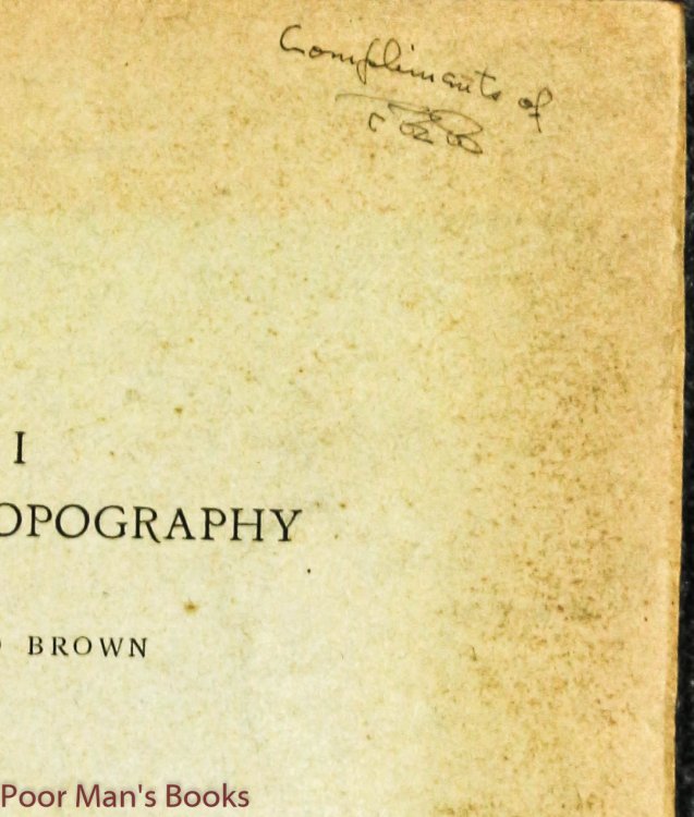 Image for Cosa I History And Topography 1951 Presentation Copy Signed Cosa I History And Topography 1951 Presentation Copy Signed