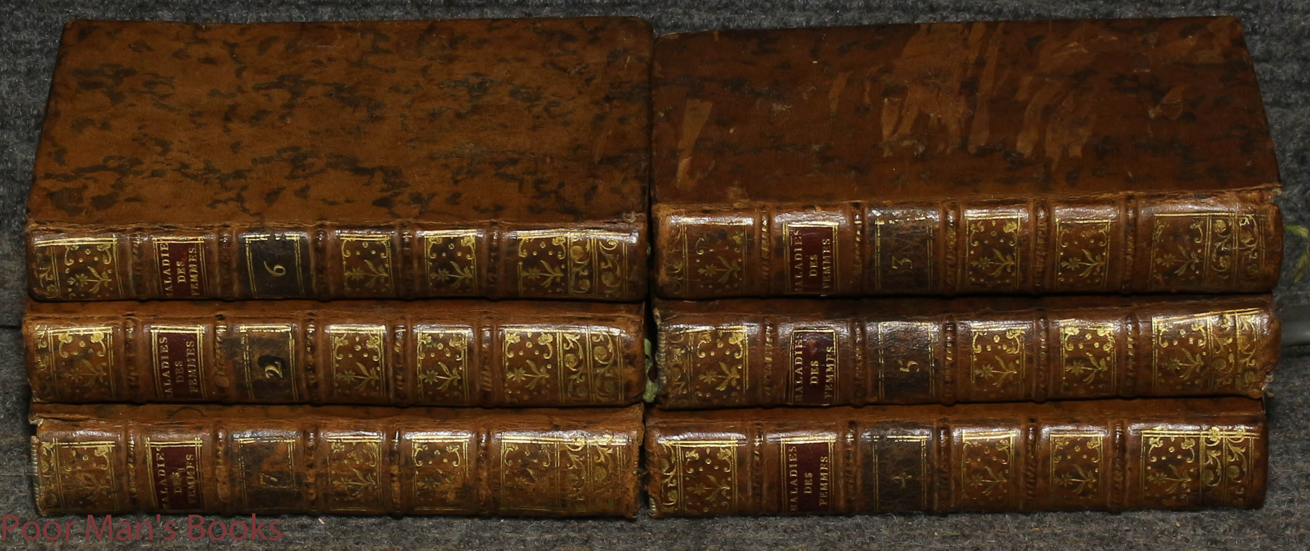 Traite Des Maladies Des Femmes, Ou L'on A Tache De Joindre.6vols 1785