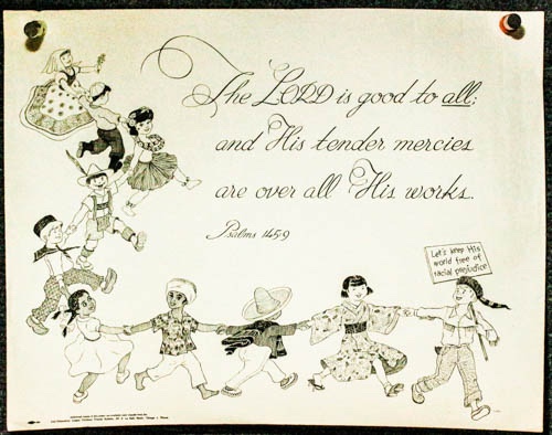 Image for The Lord Is Good To All And His Tender Mercies Are Over All His Works. Poster 17 X 21 The Lord Is Good To All And His Tender Mercies Are Over All His Works. Poster 17 X 21