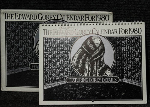 Image for Gorey Endings 1980 Calendar Signed With Original Envelope Gorey Endings 1980 Calendar Signed With Original Envelope