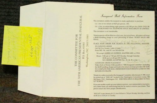 Image for Committee For The American Presidential Inaugural Committee For The American Presidential Inaugural