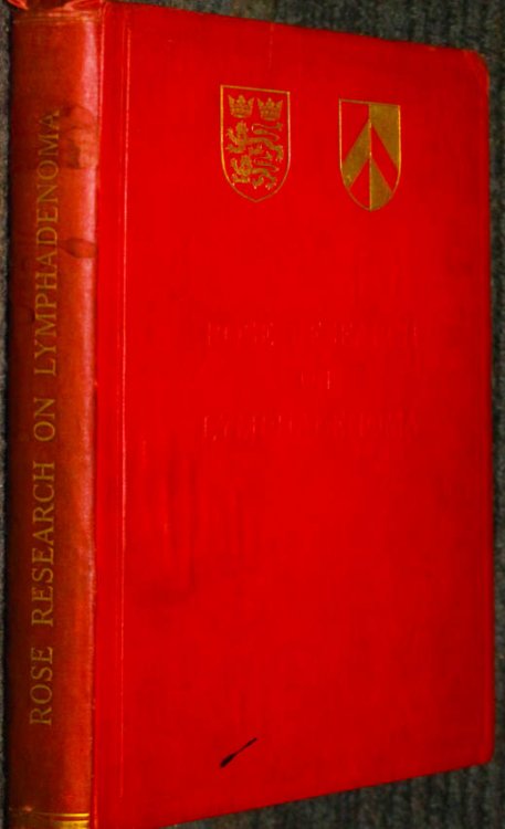 Image for Rose Research On Lymphadenoma Red Coth , Color Plates 1932 Vivid Color Plates Rose Research On Lymphadenoma Red Coth , Color Plates 1932 Vivid Color Plates