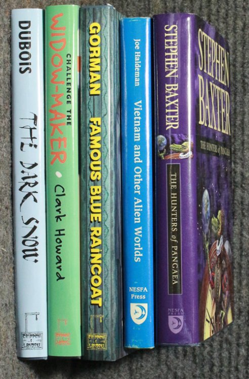 Image for Five Science Fictions Novels Signed And Limited, As New. 1988-2003 Five Science Fictions Novels Signed And Limited, As New. 1988-2003