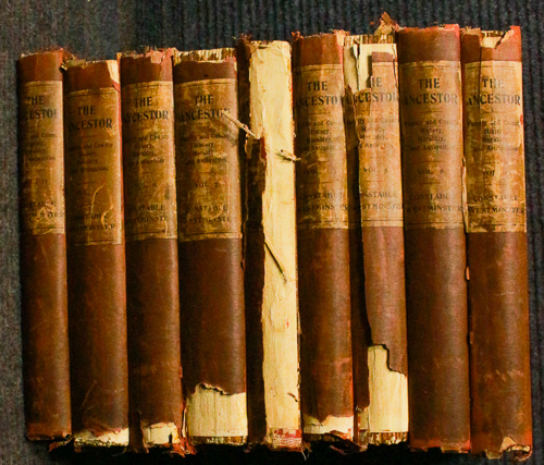 Image for Quarterly Review Of 'the Ancestor' Bound Into 10 Cloth Volumes Quarterly Review Of 'the Ancestor' Bound Into 10 Cloth Volumes