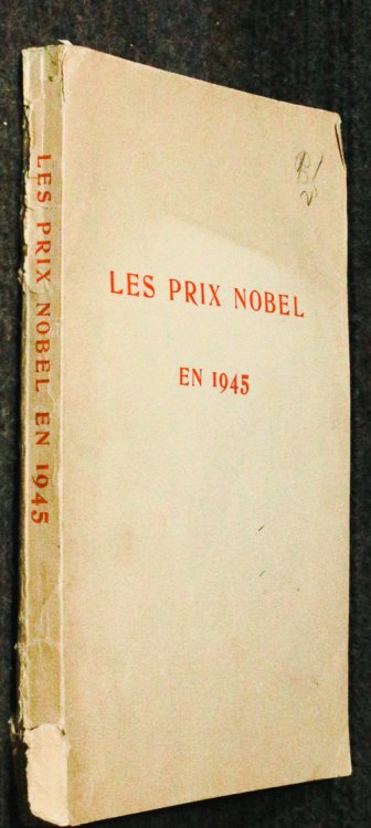 Image for Les Prix Nobel En 1945 Les Prix Nobel En 1945