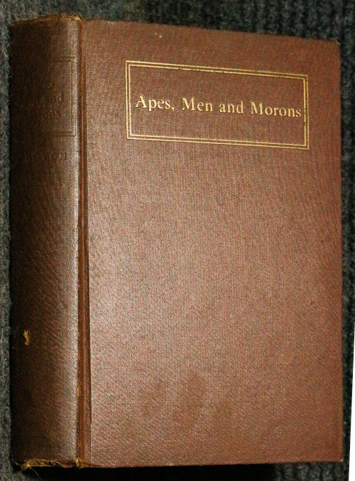 Image for Apes, Men And Morons Signed By Author NEB Apes, Men And Morons Signed By Author NEB